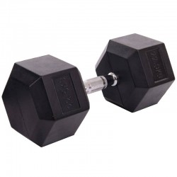 Гантель цільна шестигранна SP-Planeta 1х22,5кг, код: LN-1205-22_5-S52 Гантель цільна шестигранна SP-Planeta 1х22,5кг, код: LN-1205-22_5-S52