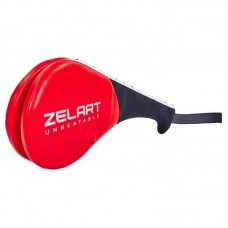 Ракетка для тхеквондо подвійна Zelart червоний, код: BO-5489_R-S52