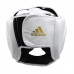 Шолом боксерський Adidas Speed Super Training Extra Protect XL, біло-золотий, код: 15570-859