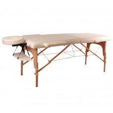 Масажний стіл Insportline Taisage 2-Piece Wooden кремово-жовтий, код: 9406-1-IN