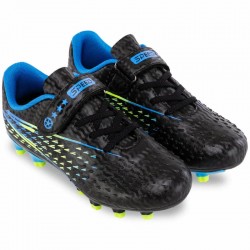 Бутси футбольні дитячі PlayGame Speed розмір 35, чорний-синій, код: 2402-2_35BK