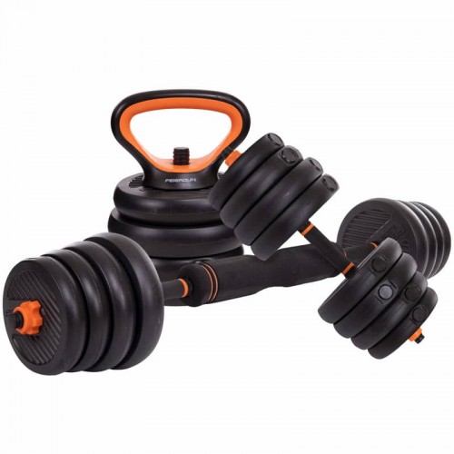 Гантелі розбірні пластикові BioGym 2х15кг, код: SC-80016-30-S52