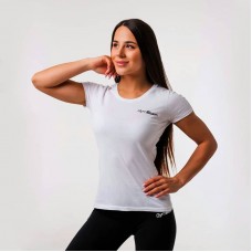 Футболка жіноча спортивна GymBeam Clothing Basic White XL, білий, код: 2179353-GB