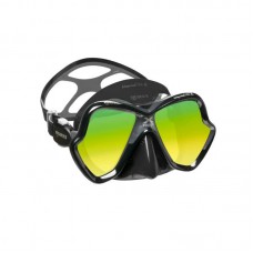 Маска для дайвінгу Mares X-Vision Ultra з дзеркальними лінзами чорна, код: 2023111405500
