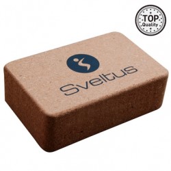 Блок для йоги пробковий Sveltus, код: SLTS-4203