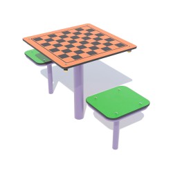 Столик для гри в шахи Miros 1430х700х750 мм, код: DIO237.2HDPE