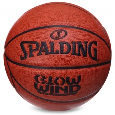 М"яч баскетбольний Spalding Glow Wind №7 помаранчевий, код: 76993Y-S52