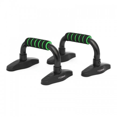 Упори для віджимань Cornix Push-up Black/Green, код: XR-0169