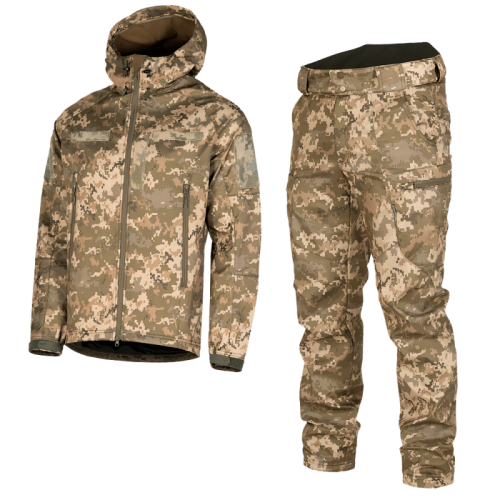 Костюм Camotec SoftShell 3.0, розмір S, MM14, код: 2908010147891