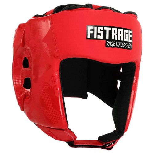 Шолом боксерський відкритий Fistrage Flex XL, червоний, код: VL-5492_XLR