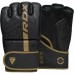 Рукавиці для ММА RDX F6 Kara Matte L, чорний-золотий, код: GGR-F6MGL-L