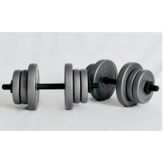 Гантелі WCG Grey 2х10кг, код: 02010G-IF Гантелі WCG Grey 2х10кг, код: 02010G-IF