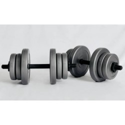 Гантелі WCG Grey 2х10кг, код: 02010G-IF Гантелі WCG Grey 2х10кг, код: 02010G-IF