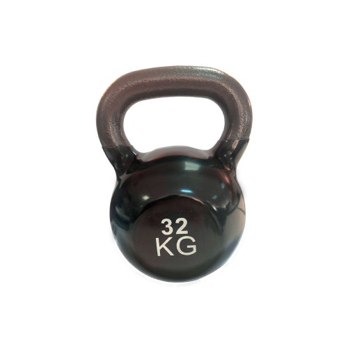 Гиря вінілова Stein 32 кг, чорний, код: DB3076-32-ST Гиря вінілова Stein 32 кг, чорний, код: DB3076-32-ST