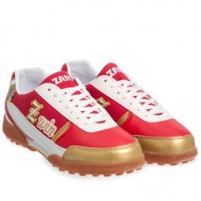 Сороконіжки футбольні Zelart Zart, розмір 40, червоний-білий, код: OB-90203-RW_40