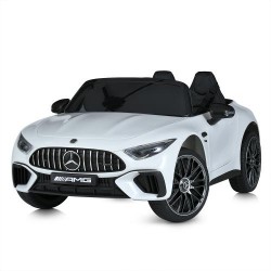 Дитячий електромобіль Bambi Mercedes-Benz M 5098EBLR-1 білий, код: 6903317595488