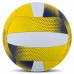 М"яч волейбольний Composite Leather Hard Touch №5, жовтий-синій, код: VB-4049_Y