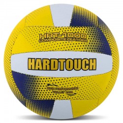 М"яч волейбольний Composite Leather Hard Touch №5, жовтий-синій, код: VB-4049_Y