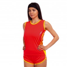 Форма для легкої атлетики жіноча Lingo XL, зріст 159-163, 50-55кг, червоний, код: X-511W_XLR