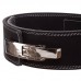 Пояс для пауерліфтингу шкіряний Zelart ширина 10см XXL чорний, код: SB-165175_XXL-S52