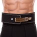Пояс для пауерліфтингу шкіряний Zelart ширина 10см XXL чорний, код: SB-165175_XXL-S52