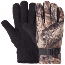 Рукавички для полювання та риболовлі теплі із закритими пальцями Tactical розмір L, камуфляж ліс, код: BC-7389_LKL