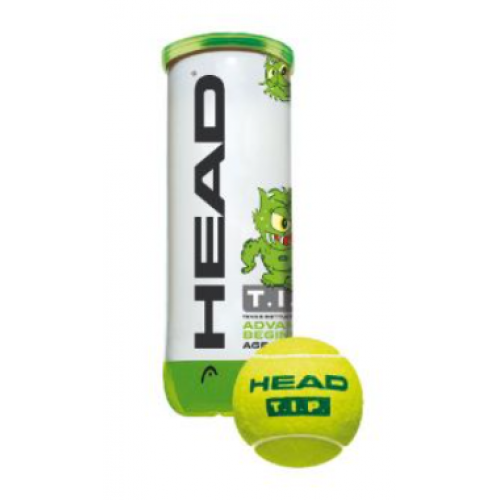 М"ячі для тенісу Head TIP Green 3B банка, код: 072489781336