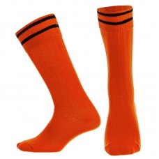Гетри футбольні Zelart розмір 32-39, помаранчевий, код: CO-5602_OR
