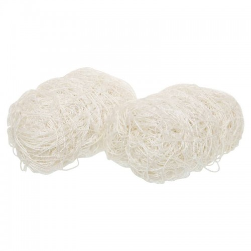 Сітка на ворота футбольні тренувальна безвузлова Star, 7500x2500х1480 мм, 2шт, білий, код: SN303H Сітка на ворота футбольні тренувальна безвузлова Star, 7500x2500х1480 мм, 2шт, білий, код: SN303H