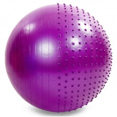 М"яч для фітнесу FitGo 750 мм фіолетовий, код:  FI-4437-75_V