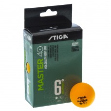 Набір м"ячів для настільного тенісу Stiga Master 1 * (6 шт.), Код: SGA-1112-S52