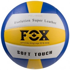 М'яч волейбольний FOX №5, жовтий-білий-синій, код: VB/FX-3-WS