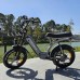 Електровелосипед Ouxi Robust Q8 (750 Вт; 20 А*год; 48 В), колеса 20", чорний, код: Ouxi-Q8