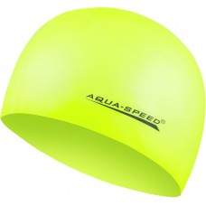 Шапка для плавання Aqua Speed Mega жовтий, код: 5908217635501