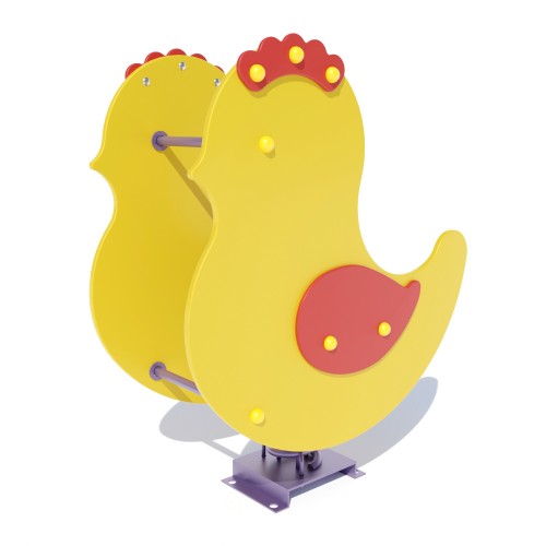 Дитяча качалка Miros “Курча” 840х400х1020 мм, код: DIO151 Дитяча качалка Miros “Курча” 840х400х1020 мм, код: DIO151