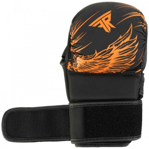 Рукавиці для змішаних єдиноборств Fistrage розмір L, чорний-помаранчевий, код: VL-8437_LOR Рукавиці для змішаних єдиноборств Fistrage розмір L, чорний-помаранчевий, код: VL-8437_LOR