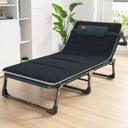 Розкладне ліжко шезлонг WCG + матрац з сітки 3D Air-Mesh, код: FB-S02-PM-IF