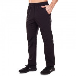 Штани спортивні чоловічі прямі Lidong XL (48-50), чорний, код: LD-2937_XLBK