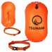 Буй для плавання Tsunami Basic надувний, помаранчевий, код: P-5907739314055