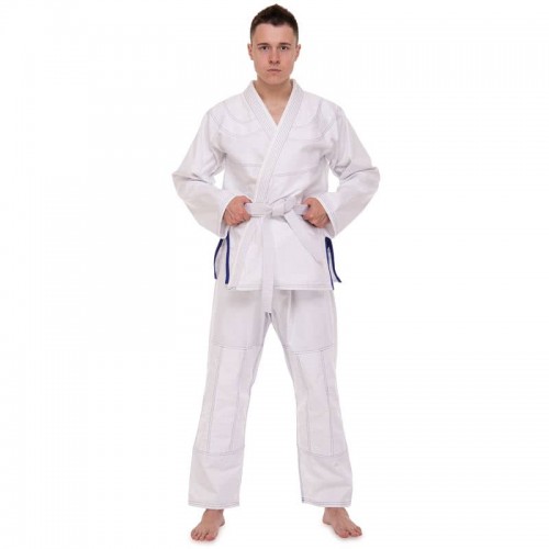 Кімоно для джиу-джитсу Velo (без пояса), розмір 1 (зріст 140см), білий, код: VL-6650_1W Кімоно для джиу-джитсу Velo (без пояса), розмір 1 (зріст 140см), білий, код: VL-6650_1W