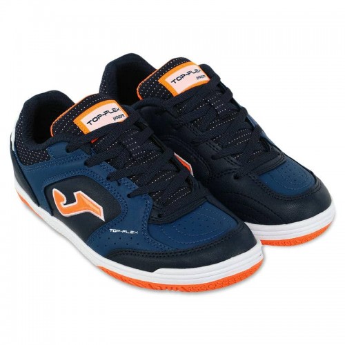 Футзалки взуття для міні-футболу дитяче Joma Top Flex 37-EUR/36-UKR, темно-синій, код: TPJW2433IN_36DBL