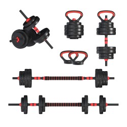 Гантелі з функцією штанги 6в1 Fit-On 18кг, код: 2030-0018