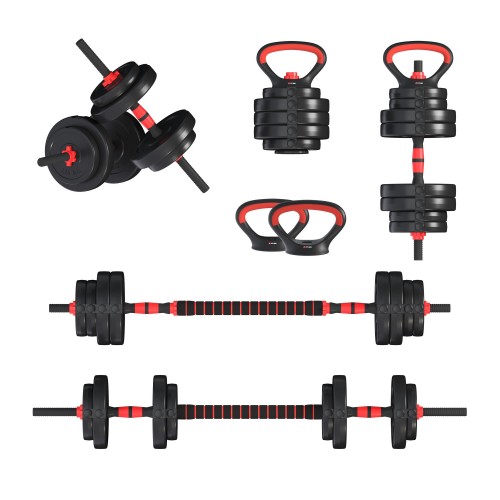 Гантелі з функцією штанги 6в1 Fit-On 18кг, код: 2030-0018