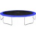 Батут SkyRamiz з зовнішньою сіткою 16 футів 487 см, чорно-синій, код: TRAMP.16FT.NIE-IN