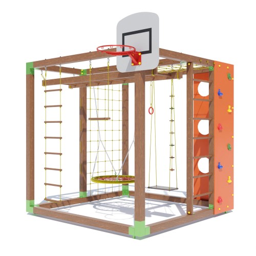 Гімнастичний комплекс Miros "Куб-5", код: DIO671.4 Гімнастичний комплекс Miros "Куб-5", код: DIO671.4