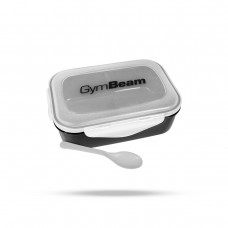 Контейнер для їжі Fit Prep Black GymBeam, код: 8586024620070