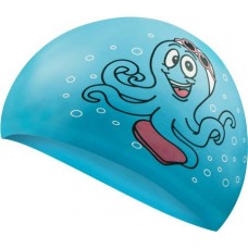 Шапка для плавання Aqua Speed Kiddie Octopus блакитний, код: 5908217672162