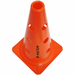 Конус для тренувань з отворами Meta Cone Marker With Holes 2.0 38 см, помаранчевий, код: 080101515085 Конус для тренувань з отворами Meta Cone Marker With Holes 2.0 38 см, помаранчевий, код: 080101515085