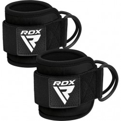 Манжети на щиколотку RDX A4 Gym Ankle Pro Black Pair, код: WAN-A4B-P