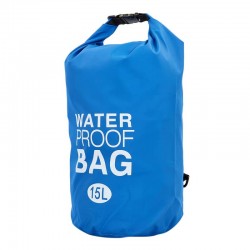 Водонепроникний гермомішок Tactical Waterproof 15 л, синій, код: TY-6878-15_BL